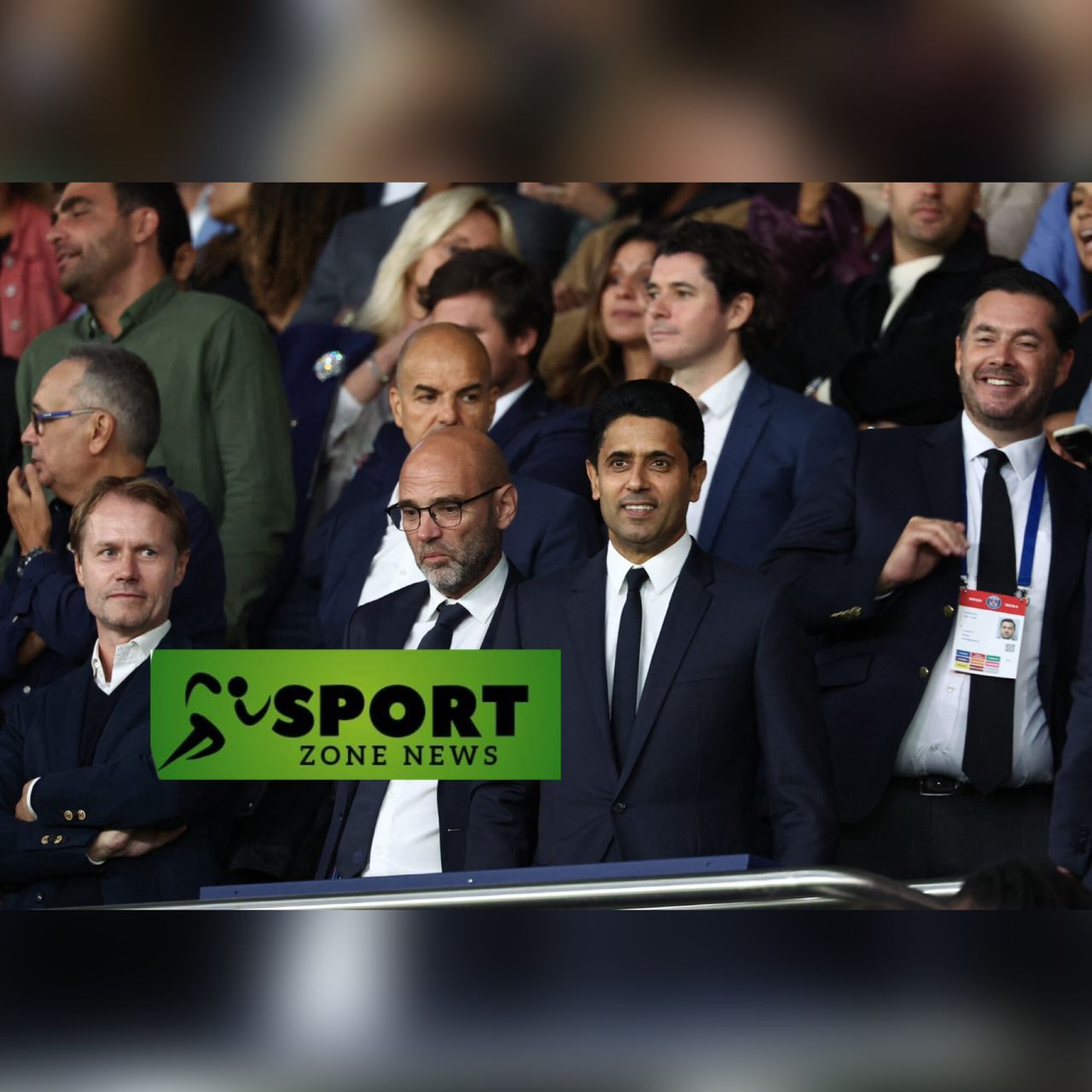 'Done or still thinking" - Nasser Al-Khelaifi remains silent when questioned about the latest developments regarding Manchester United's takeover